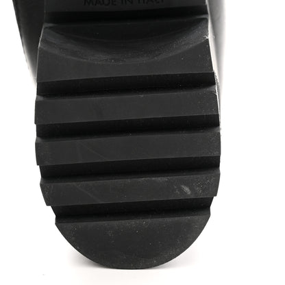 Louis Vuitton Suede Calfskin Jacquard Since 1854 Laureate Platform Desert Boots 37.5 Black 9 of 11