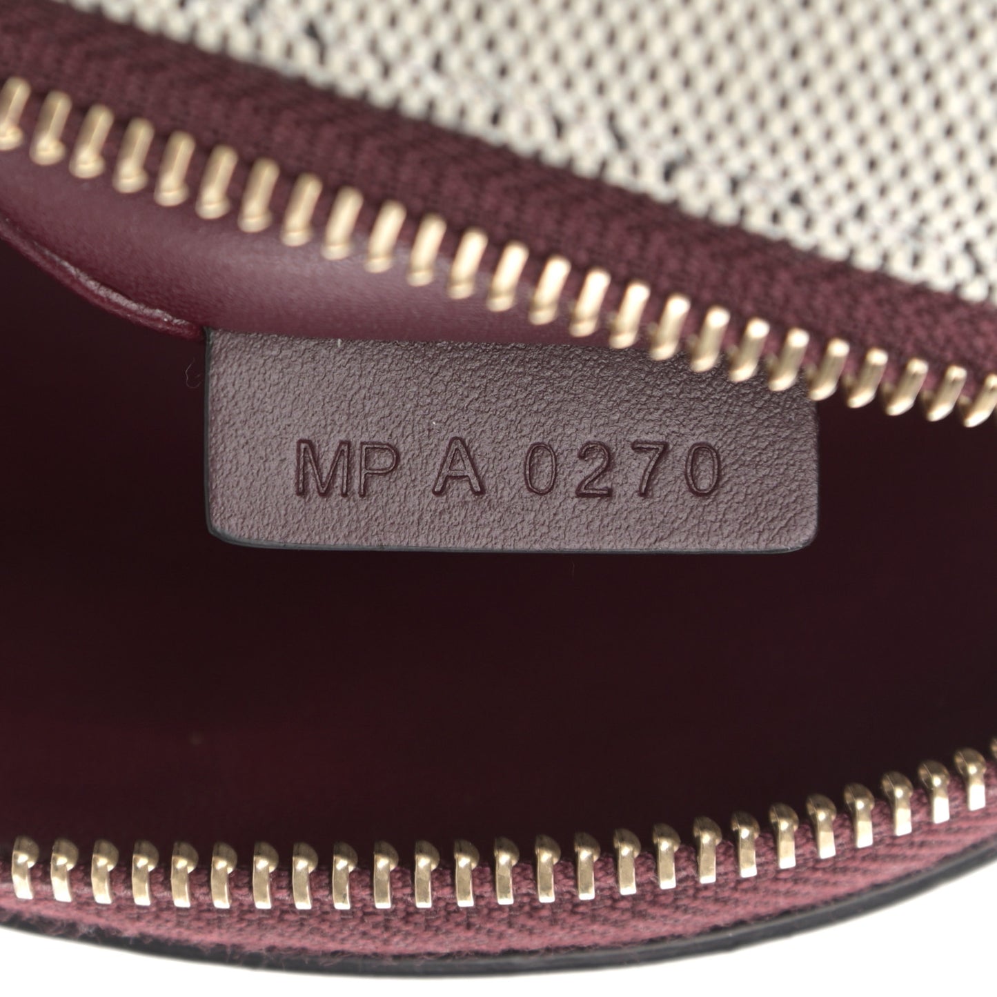 Canvas Logo Bond Belt Bag Aubergine