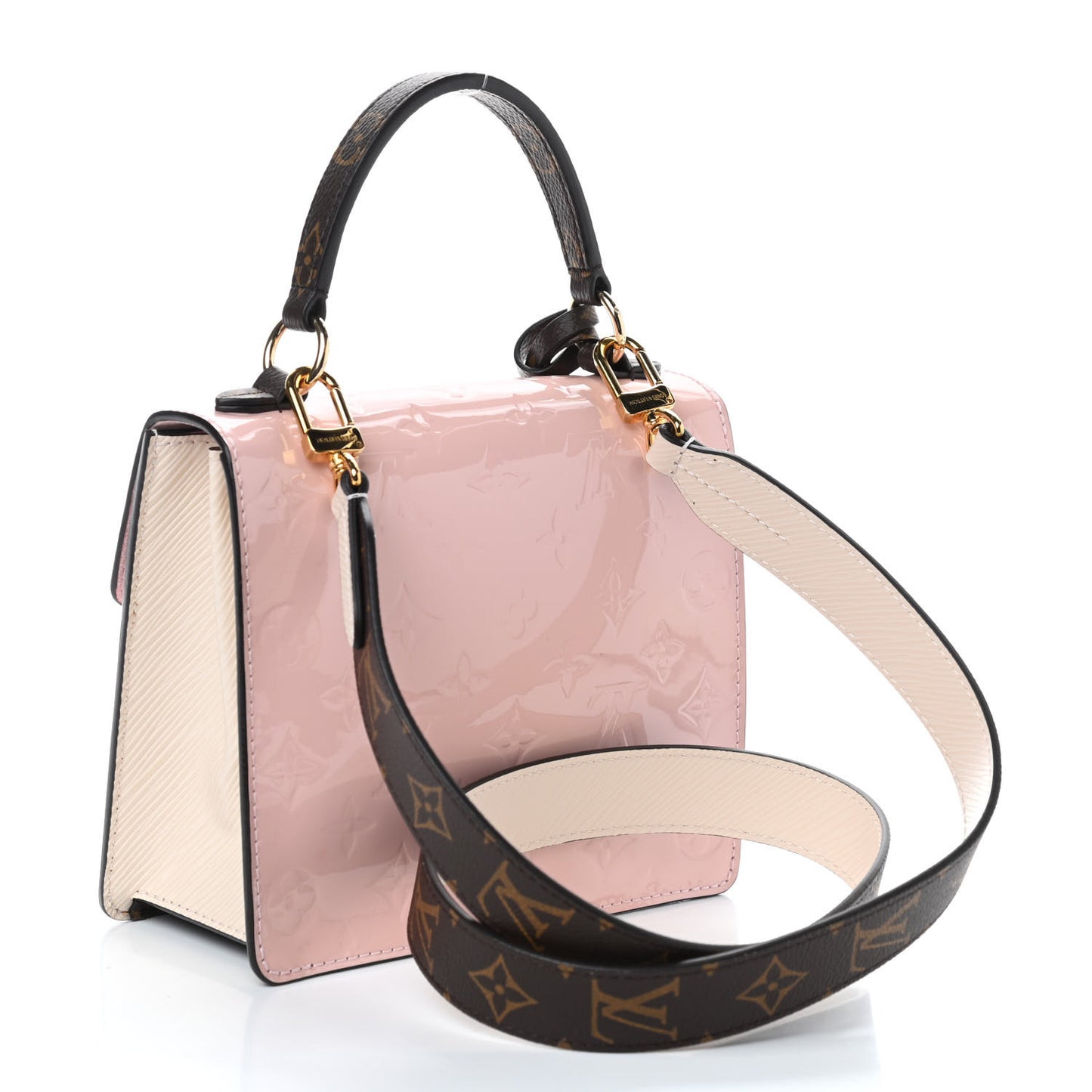 Vernis Epi Monogram Spring Street Rose Ballerine