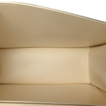 Valentino Garavani Calfskin Enamel VLogo Loco Flap Shoulder Bag Ivory 5 of 8