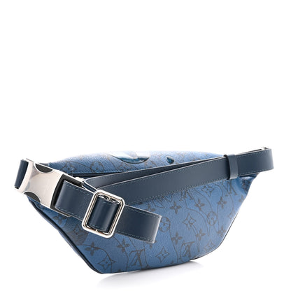 Louis Vuitton Monogram Aquagarden Discovery Bumbag Abyss Blue 3 of 9