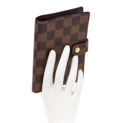 Louis Vuitton Damier Ebene Small Ring Agenda Cover 2 of 7