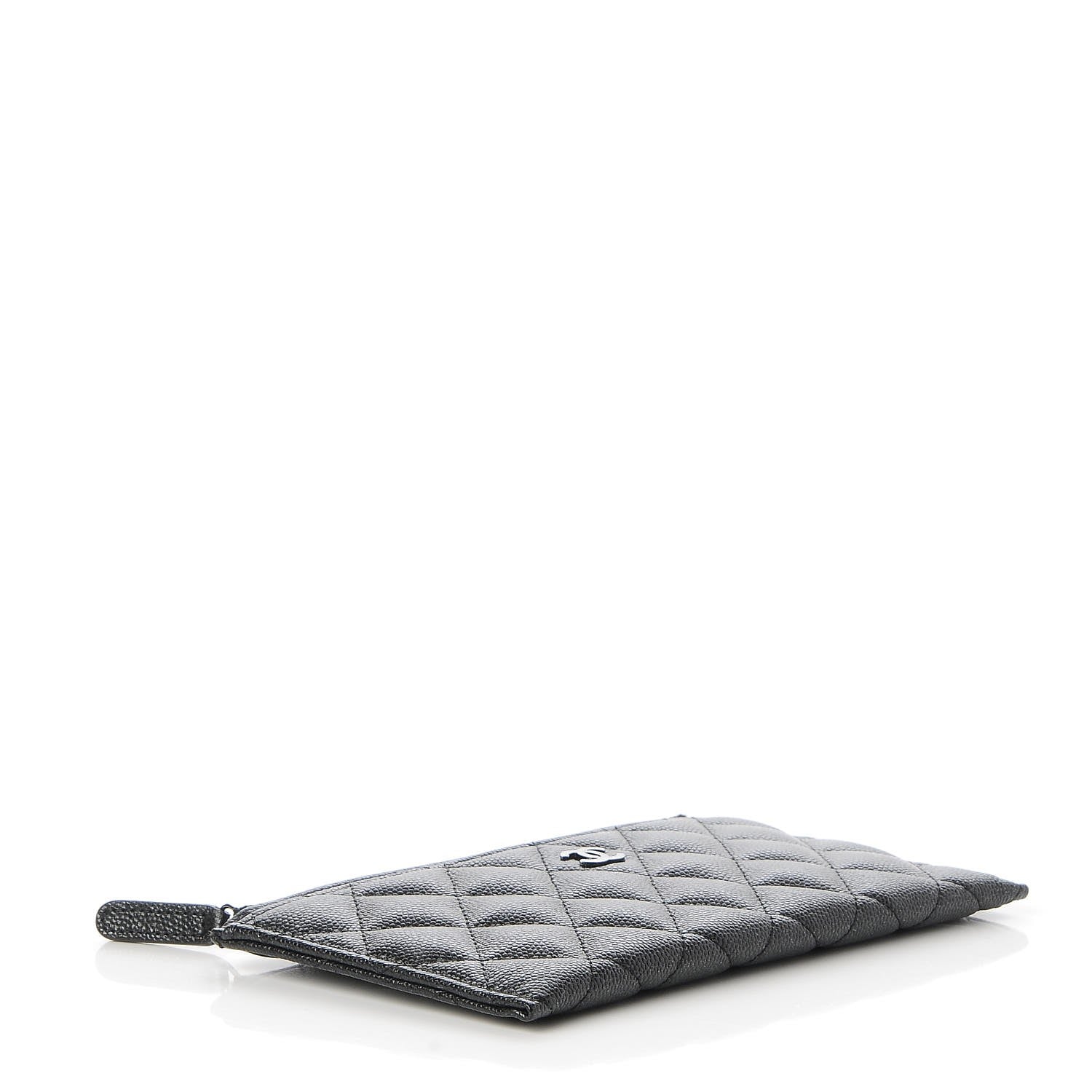 Chanel Caviar Quilted Classic Zip Pouch Black 4 of 8