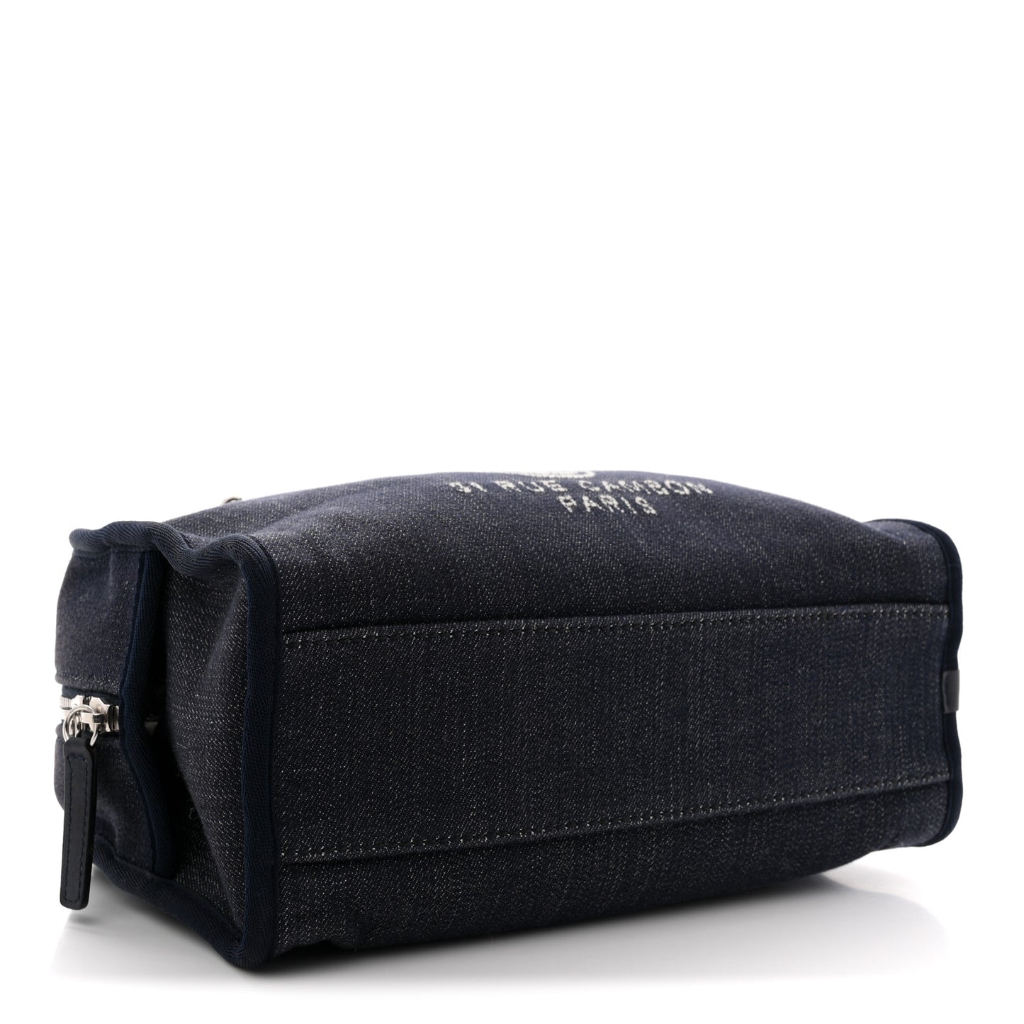 Denim Deauville Bowling Bag Blue