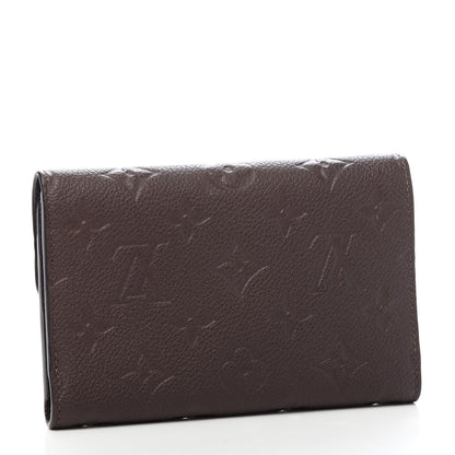 Louis Vuitton Empreinte Curieuse Compact Wallet Terre 3 of 8