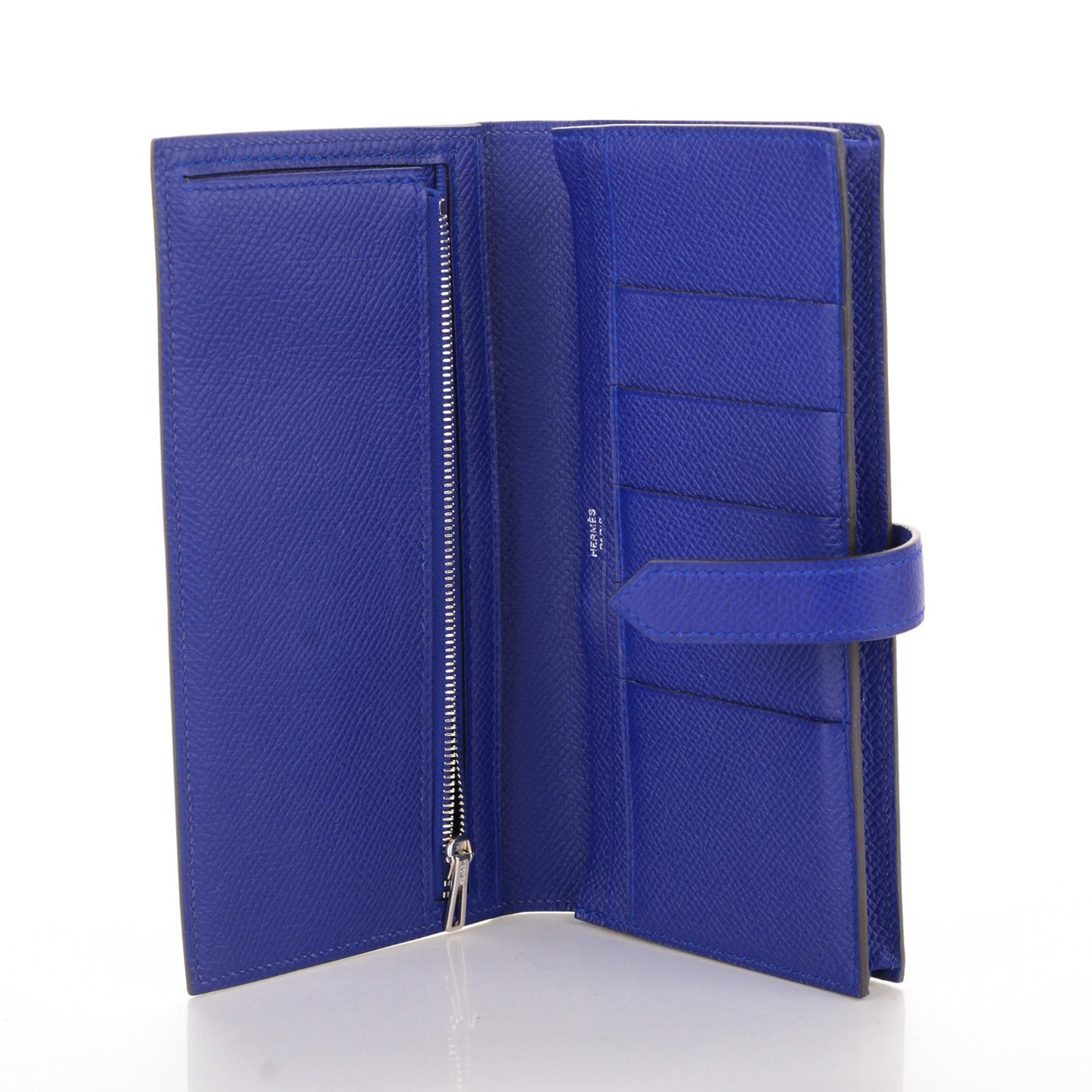 Epsom Bearn Gusset Wallet Bleu Electrique