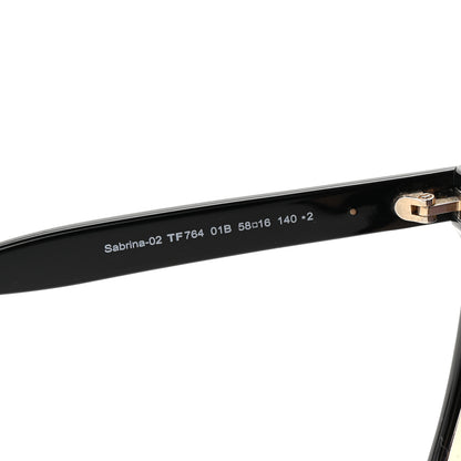 Tom Ford Acetate Sabrina Square Sunglasses TF764 Black 6 of 8