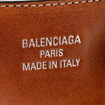 Balenciaga Vegetable Tanned Lambskin Mini Bel Air Carry All Bag Tan Cowboy 12 of 12