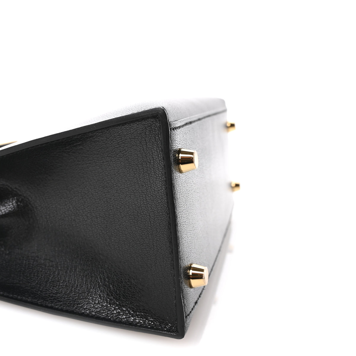 Hermes Chevre Chamkila Kelly Sellier 25 Black 8 of 10