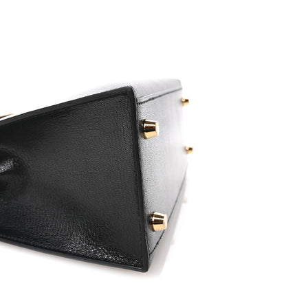 Hermes Chevre Chamkila Kelly Sellier 25 Black 8 of 10