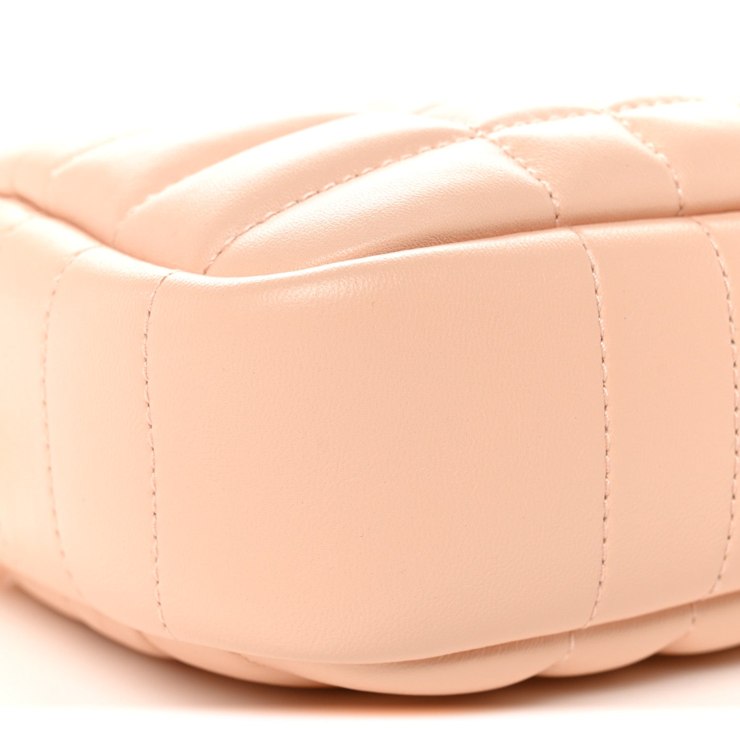 Burberry Lambskin Quilted Mini Lola Camera Bag Peach Pink 8 of 10