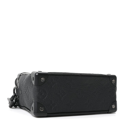 Louis Vuitton Taurillon Monogram Mini Soft Trunk Black 4 of 9