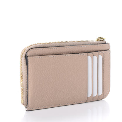 Chloe Calfskin Alphabet Purse Wallet Cement Pink 2 of 7