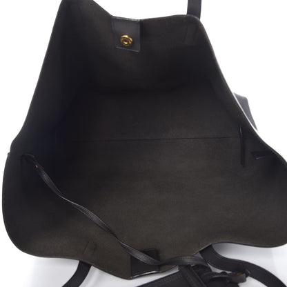 Saint Laurent Calfskin Large Shopping Tote Earth 6 of 12