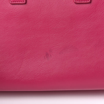 Saint Laurent Calfskin Nano Sac De Jour Bubblegum 9 of 14