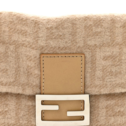 Fendi Wool Zucca Baguette Beige 7 of 10