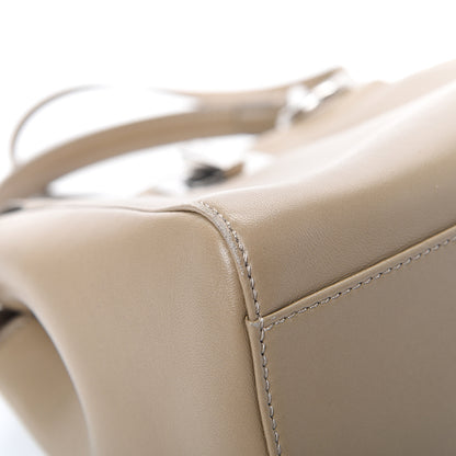 Fendi Nappa Mini Peekaboo Iconic Satchel Tortora 9 of 14