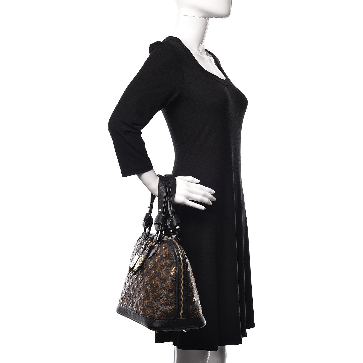 Louis Vuitton Monogram Sequins Eclipse Alma Ambre 2 of 9
