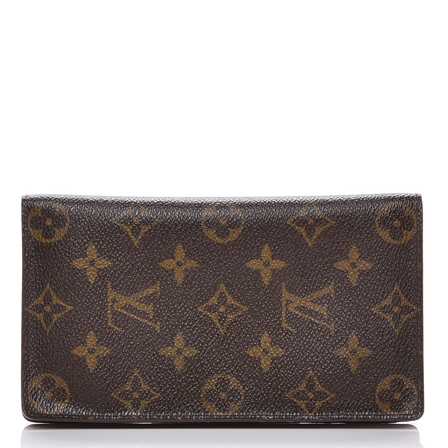 Louis Vuitton Monogram Porte Chequier Cartes Credit European Checkbook Wallet 1 of 7