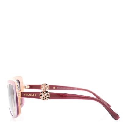 Bulgari Acetate Crystal Sunglasses 8146-B Purple 3 of 7