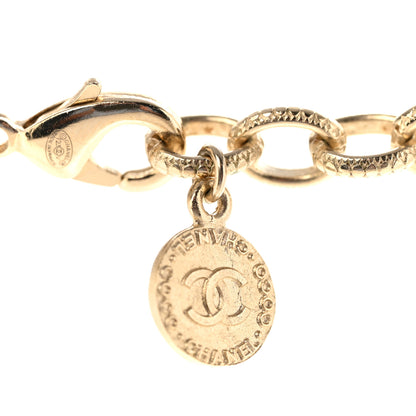 Chanel Pearl CC 100th Anniversary Necklace Light Gold 6 of 7