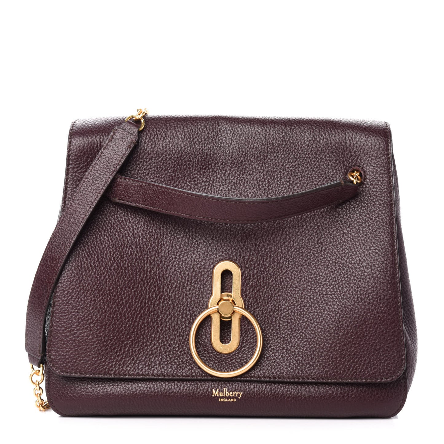Natural Grain Amberley Satchel Oxblood