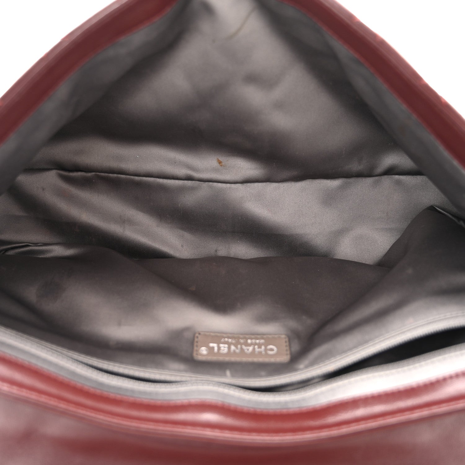 Chanel Lambskin Jumbo Coco Rain Flap Bordeaux 6 of 13