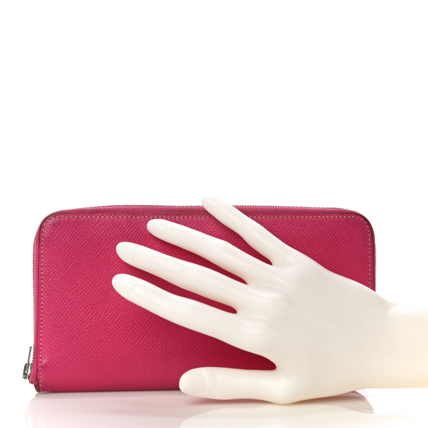 Epsom Silk'in Wallet Rose Tyrien
