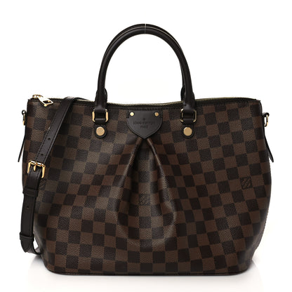 Louis Vuitton Damier Ebene Siena MM 1 of 9