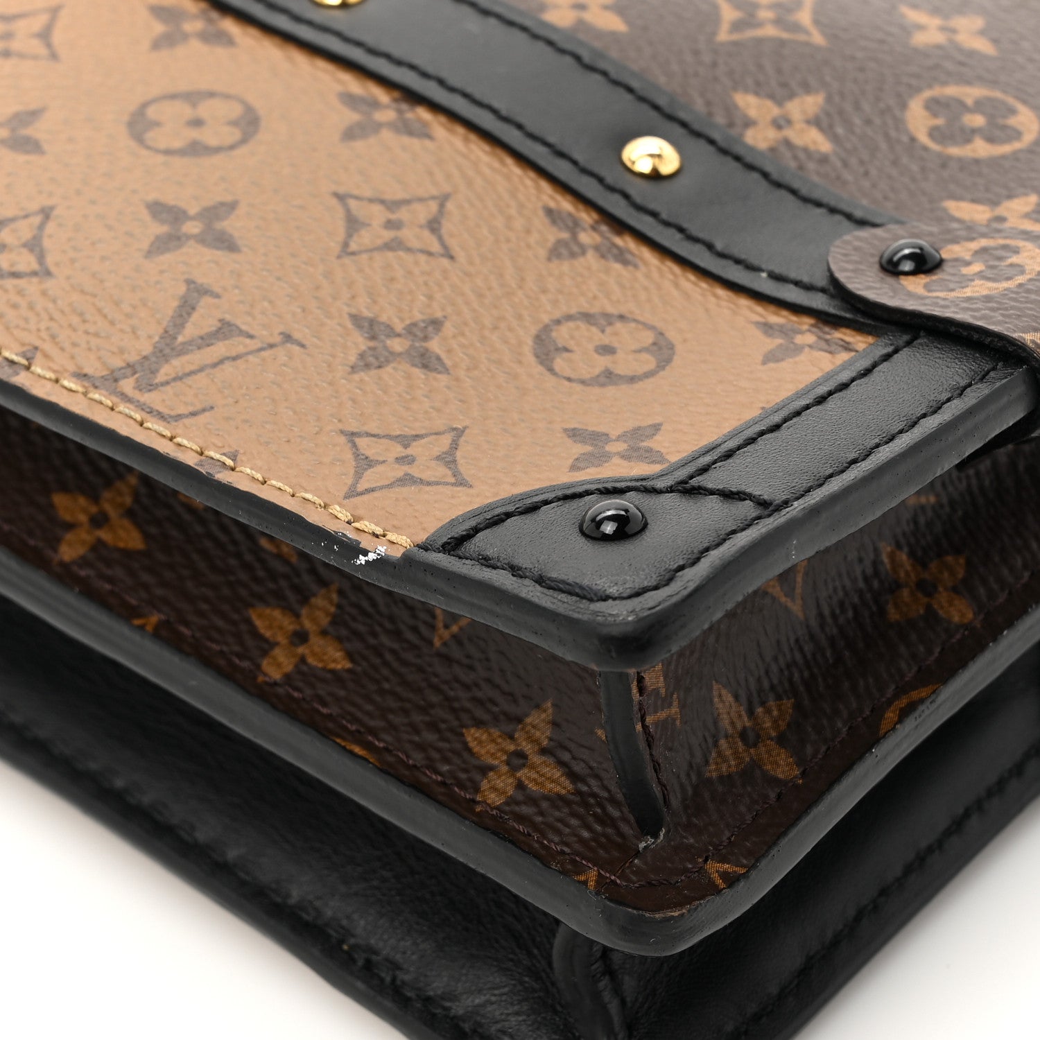 Louis Vuitton Reverse Monogram Trunk Clutch 12 of 13