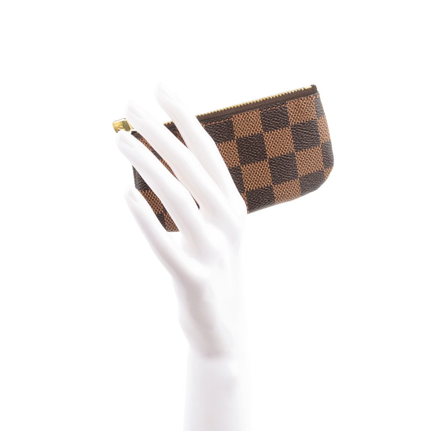 Louis Vuitton Damier Ebene Key Pouch 2 of 8