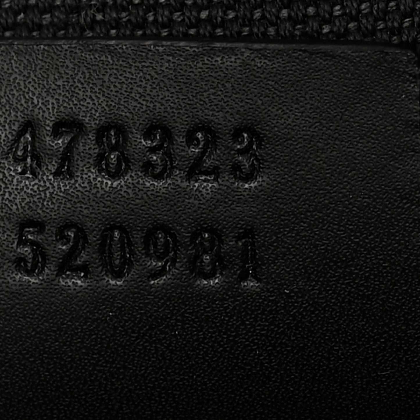 Soft GG Supreme Monogram Appia Calfskin Web Large Carry On Duffle Bag Black Grey
