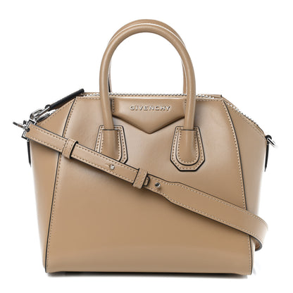Givenchy Shiny Lord Calfskin Mini Antigona Nude 1 of 9