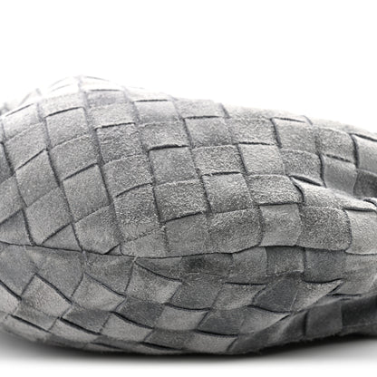 Bottega Veneta Suede Intrecciato Mini Jodie Thunder 10 of 11