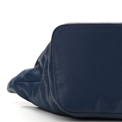Chloe Calfskin Large New Marcie Tote Royal Navy 8 of 9