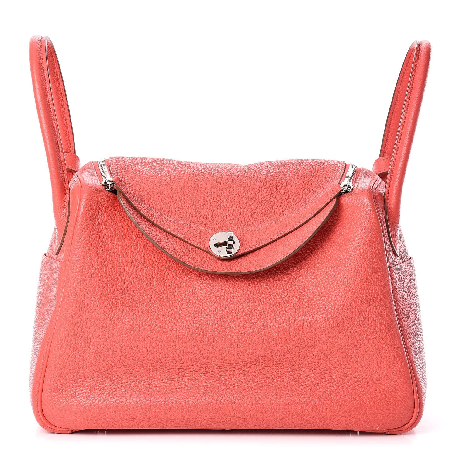 Hermes Taurillon Clemence Lindy 30 Rose Jaipur 1 of 14