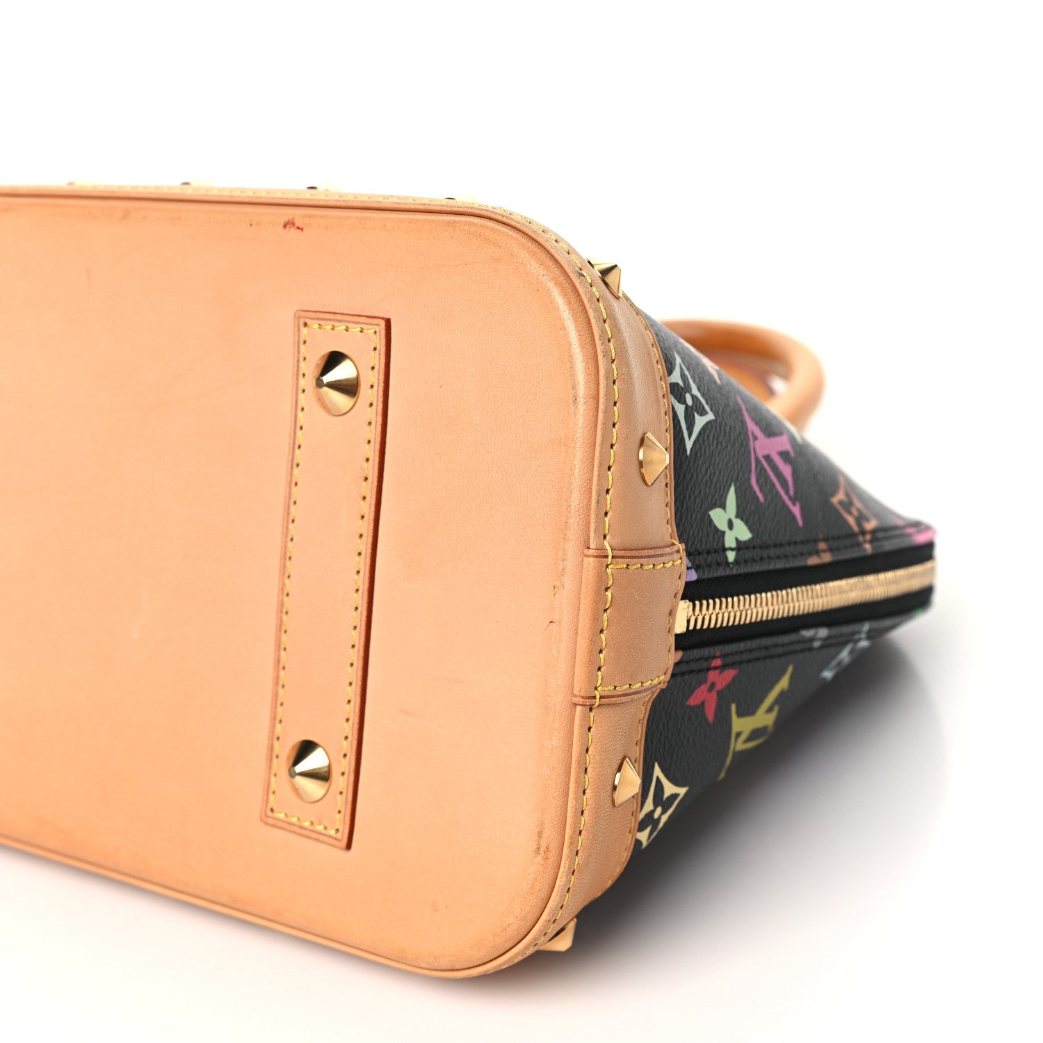Louis Vuitton Monogram Multicolor Alma PM Black 8 of 12
