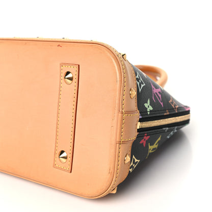 Louis Vuitton Monogram Multicolor Alma PM Black 8 of 12