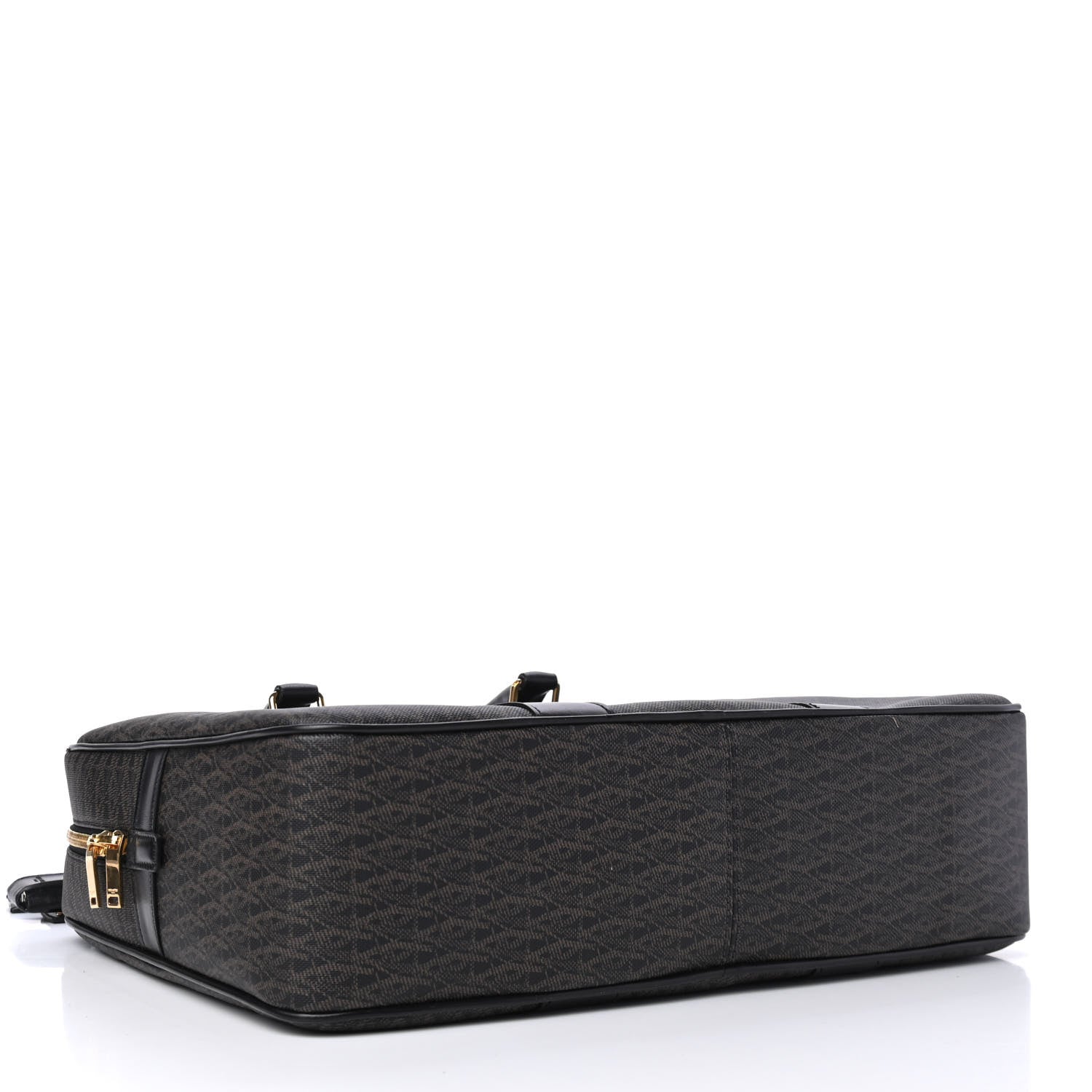 Saint Laurent Toile Classic Monogram Rodeo Briefcase Black 3 of 4