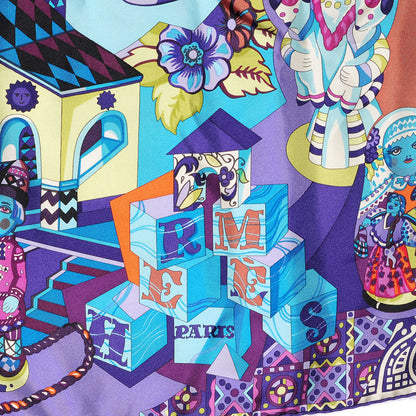 Hermes Silk Zabavushka Scarf 90 9 of 12