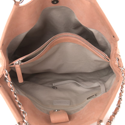 Chanel Iridescent Calfskin Large Sea Hit Tote Pink 4 of 10