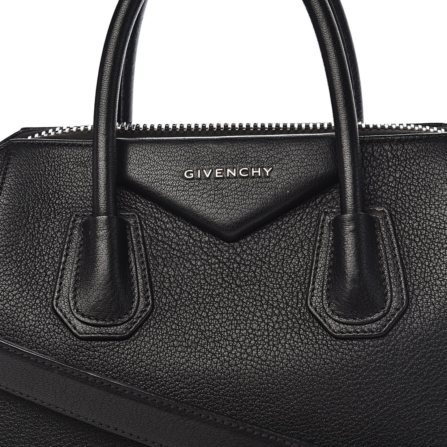 Sugar Goatskin Small Antigona Black