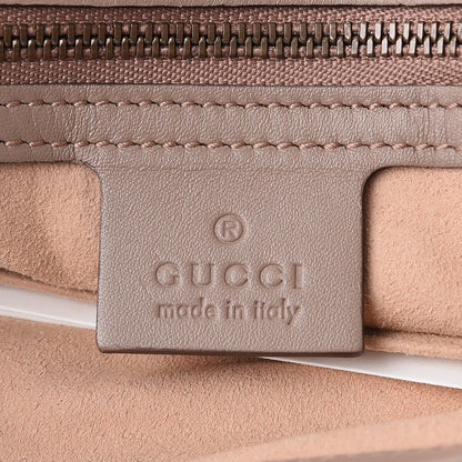 Gucci Calfskin Matelasse Medium GG Marmont Shoulder Bag Porcelain Rose 6 of 10