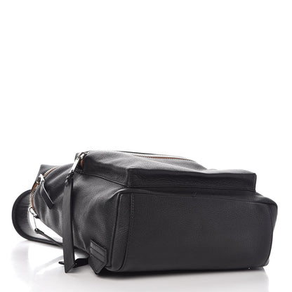 Burberry Calfskin Zip-Top Backpack Black 4 of 8