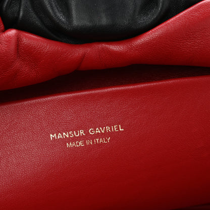 Mansur Gavriel Lambskin Cloud Clutch Black 6 of 12