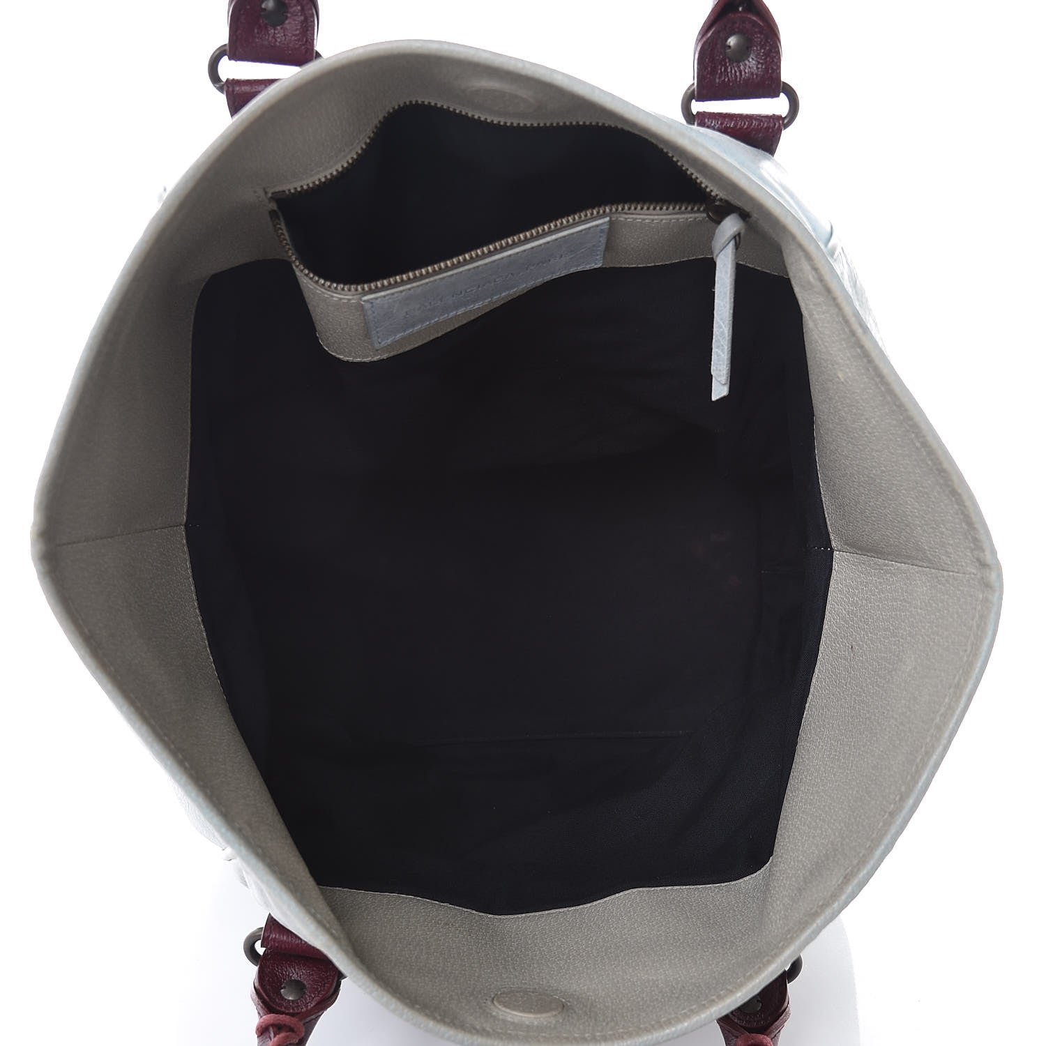 Balenciaga Agneau Classic Hardware Tri-Color S Sunday Tote Ciel 5 of 15