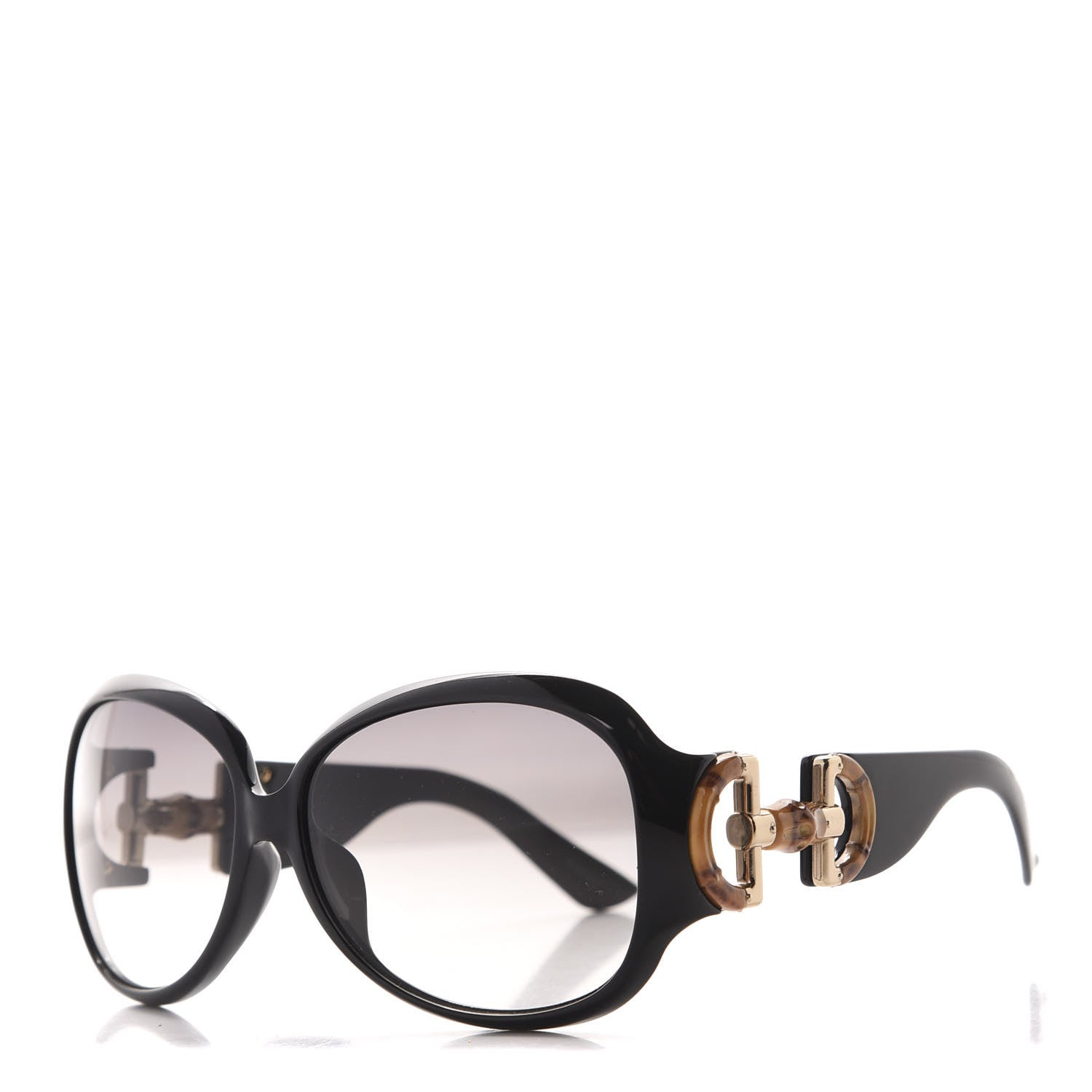Gucci Bamboo Horsebit Sunglasses GG2990/K/S Black 1 of 6
