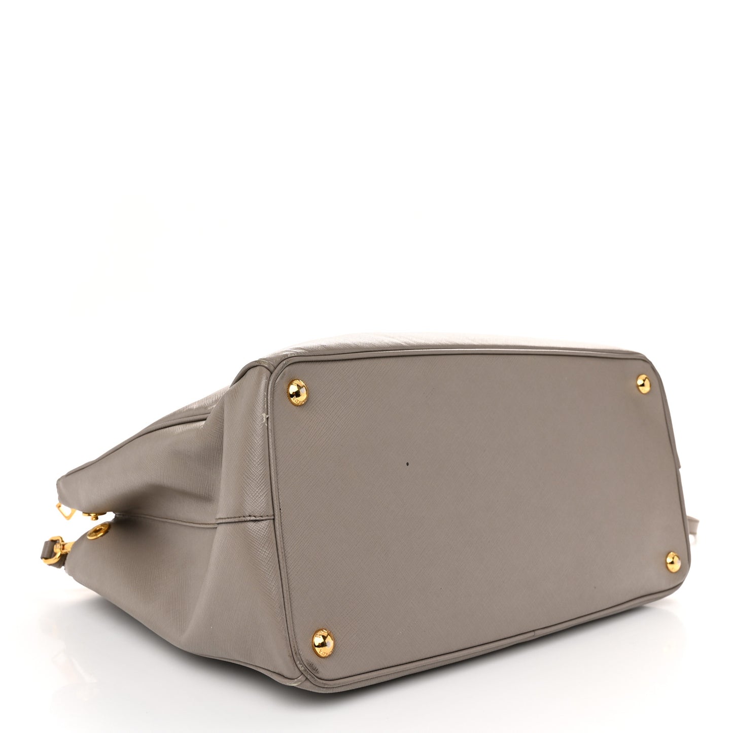 Saffiano Large Galleria Double Zip Tote Argilla