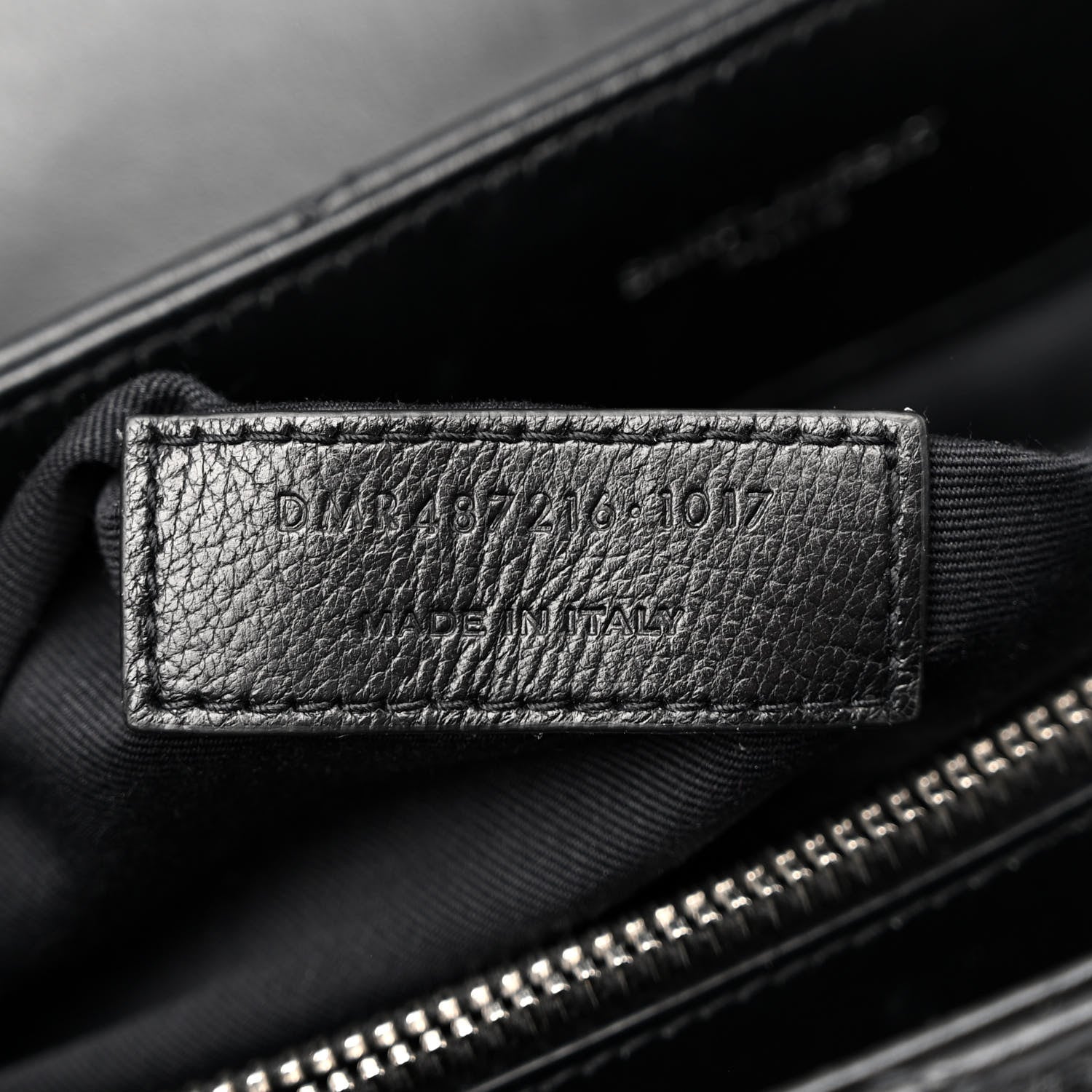 Saint Laurent Calfskin Y Quilted Monogram Medium Loulou Chain Satchel Black 8 of 12
