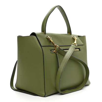 Celine Baby Grained Calfskin Mini Belt Bag Green 3 of 9
